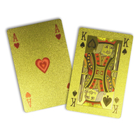 Gold Waddington Playing Cards 2