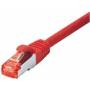 Tecline - 1.5m RJ-45 S/FTP Cat6 - RJ-45 - RJ-45 - Mnnlich/mnnlich - Cat6 - S/FTP (S-STP) - Rot (715015R)
