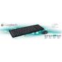 Logitech - Logitech MK220 RF Wireless QWERTY US International Black
