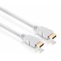 Tecline - Tecline 5.0m HDMI - HDMI 5m HDMI HDMI White HDMI cable