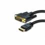 No-name - DVI-D 24+1 > HDMI (ST-ST) 3m Adapterkabel Schwarz