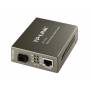 Tp-link - MC112CS - Medienkonverter - 10Base-T, 100Base-FX, 100Base-TX - RJ-45 - SC single mode - extern - bis zu 20 km - 1310 (TX) / 1550