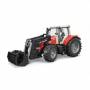 Bruder - BRUDER Massey Ferguson 7624 with frontloader toy vehicle