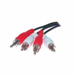 Shiverpeaks - Shiverpeaks BASIC-S - Audiokabel - Composite Audio - RCA mnnlich zu RCA mnnlich - 5 m - abgeschirmt - Schwarz - gefo