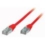 S / Conn Maximum Connectivity - S/CONN 75713-HR, 3 m, Cat6, S/FTP (S-STP), RJ-45, RJ-45, Rot