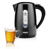 Princess 236017 Wasserkocher - 1, 7 L - 2200 W - Schwarz - Wa 7
