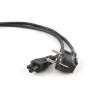 Gembird - Netzkabel fr Notebook Schucko C5 (3 pin) VDE 1.8m (PC-186-ML12)