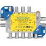 Technisat - TechniSat TechniSwitch 5/8 mini - Multiswitch Satelliten-/terrestrisches Signal - Blau, Gelb