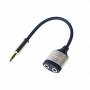 Logilink - LogiLink - Audio-Splitter - Stereo Mini-Klinkenstecker weiblich zu Stereo Mini-Klinkenstecker mnnlich - 18 cm