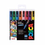 Posca - POSCA Marker UNI PC-3M 8er Set Glitter