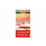 Caran D-ache - CARAN D'ACHE Buntstifte SUPRACOLOR, 40er Metalletui wasservermalbarer Knstleraquarellstift, weiche Mine, - 1 Stck (3