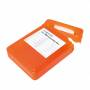 Logilink - Festplatten Schutz-Box fr 3,5 HDDs, orange
