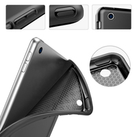 Estuff - - Bildschirmschutz fr Tablet - Polyurethan-Kunstleder, Thermoplastisches Polyurethan (TPU) - Schwarz - 9.7 - fr App