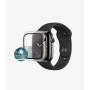 Panzerglass - - Bildschirmschutz fr Smartwatch - full body - Glas - klar - Rahmenfarbe schwarz - fr Apple Watch (44 mm) (3643)