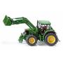 Siku - FARMER John Deere mit Frontlader, Modellfahrzeug