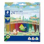 Staedtler - 24 crayons de couleur STAEDTLER Noris Colour, couleurs varies (187 C24)