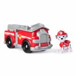 Spin Master - Paw Patrol - Feuerwehrauto mit Marshall Spielfigur, Spielfahrzeug