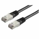 Nilox Pc Components - Cavo Sstp Cat.6 Dop.scherm.nero 1mt