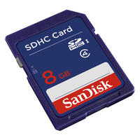 Sandisk Secure Digital 8gb Hc 4
