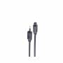 Shiverpeaks - shiverpeaks BASIC-S Toslink Kabel, Stecker - 3,5 mm Klinken- stecker, 5,0 mm, Lichtwellenleiterkabel: 4,0 mm, vergoldete (BS6901