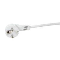 Logilink Netzkabel Cee7/ 7 Stecker 90of. Kabelende 1, 5m W 1