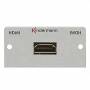 Kindermann - Konnect 50 alu - Modulares Faceplate-Snap-In