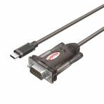 Unitek - UNITEK Y-1105K Serien-Kabel Schwarz 1,5 m DB-9 (Y-1105K)