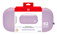 Hori Switch 2/ switch Custodia Tough Pouch Slim Lavanda 2