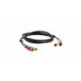 Kramer - KRAMER Audiokabel C-2RAM/2RAM-6 Audio Verbindungskabel Stecker Stecker 2x Cinch 1,8 m (95-0202006)