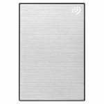 Seagate - One Touch with Password 4TB Silver 2.5 / USB 3.0 / includes Rescue (STKZ4000401)