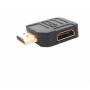 Shiverpeaks - shiverpeaks BS77412-1 - HDMI - HDMI C - Mnnlich/weiblich - Gold - Schwarz - Polybag (BS77412-1)