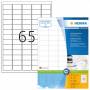 Herma - HERMA Address labels Premium A4 38.1x21.2 mm round corners white paper matt 6500 pcs.