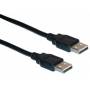 Kramer - C-USB/AA Series C-USB/AA-6 - USB-Kabel - USB (M) zu USB (M) - USB2.0 - 1,8m - geformt - Grau (96-0212006)