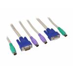 Good Connections - Alcasa 1909-OC2 1.8m Blau - Gr�n - Violett Tastatur/Video/Maus (KVM)-Kabel () [DE-Version, German Keyboard]