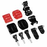 Hama - Accessory Set - Sttzsystem - Klebemontage - Griffstange, Autofenster, Helm