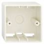Rutenbeck - UAE-Cat.5e+6 ApG - Installationskasten Netzwerkoberflche - Pearl White, RAL 1013