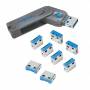 Logilink - LogiLink - USB-Portblocker - Blau [DE-Version, German Keyboard]