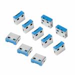 10 Schl�sser Ohne Schl Logilink Usb Sicherheitsschloss - LogiLink AU0046 accessoire de clavier