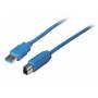 Helos - Helos - USB-Kabel - USB Typ A (M) bis USB Type B (M) - USB 3.0 - 3 m - Blau
