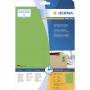 Herma - Etiketten A4 grn 105x148mm Papier matt ablsbar 80St.