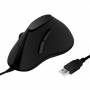 Logilink - Maus Ergonomisch Vertical 5 Tasten 1000dpi schwarz [DE-Version, German Keyboard]
