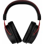 Hp - Cloud Alpha - Headset - ohrumschlieend - 2,4 GHz - kabellos - Schwarz, Rot - fr Victus by HP Laptop 15, 16, Laptop [DE-Version, German Keyboard]