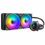 Azza - LCAZ-240C-ARGB Computerkhlsystem Prozessor Flssigkeitskhlung 12 cm Schwarz 1 Stck(e) (LCAZ-240C-ARGB)