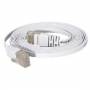 S / Conn Maximum Connectivity - Patchkabel Flach U/UTP Cat.6 weiss 0,5m - Kabel - Netzwerk