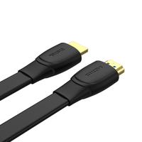 Unitek - UNITEK KABEL HDMI 2.0 4K60HZ,FLACH,2M,C11063BK-2M (C11063BK-2M)