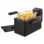 Princess - 182727 Fritteuse Schwarz - Fritteuse - 3 l - 190 C - Eins/Eine(r) - Schwarz - Drehregler (01.182727.01.050)