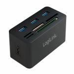 Logilink Usb 3. 0 Hub Mit All-in-one Card Reader (cr0042) - LogiLink Card All-in-One bl - Card-Reader - USB