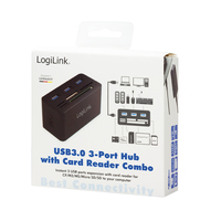 Logilink Usb 3. 0 Hub Mit All-in-one Card Reader (cr0042) 4