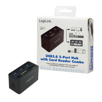 Logilink Usb 3. 0 Hub Mit All-in-one Card Reader (cr0042) 5