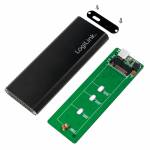 Logilink - LogiLink - Speichergehuse - M.2 - M.2 Card - 10 Gbit/s - USB 3.1 (Gen 2)